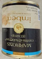 MARRONS confits d'Aubenas au sirop
