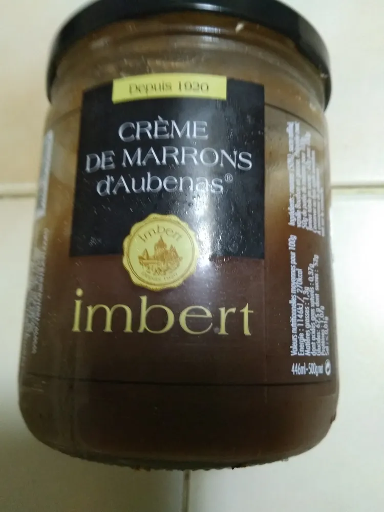Crème de marrons d'Aubenas