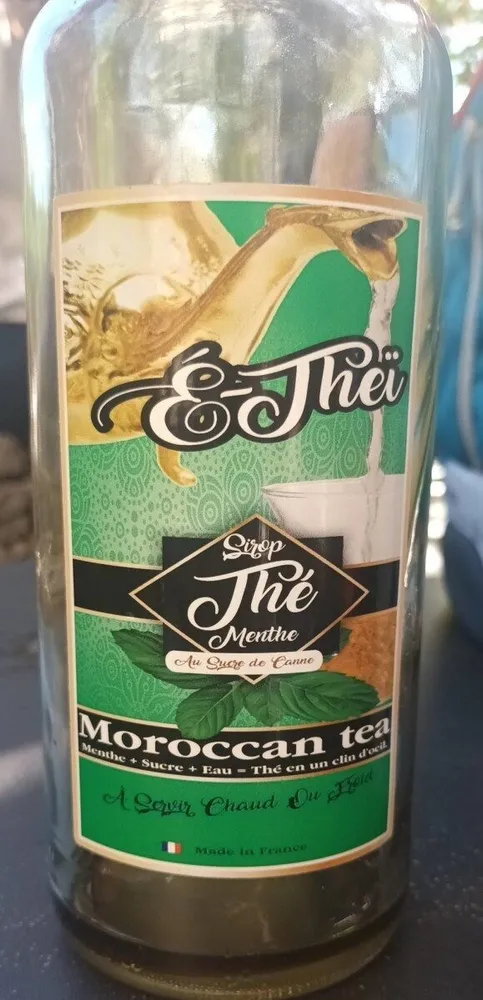 Sirop de the a la menthe