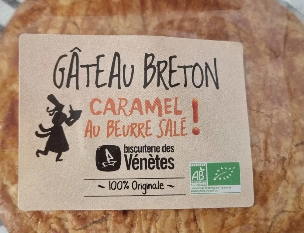 Gateau breton caramel au beurre salé