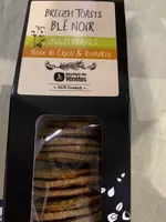 Breizh toast blé noir noix de cajou romarin