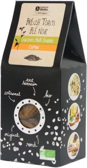 Breizh Toasts Blé Noir Multigraines Cumin