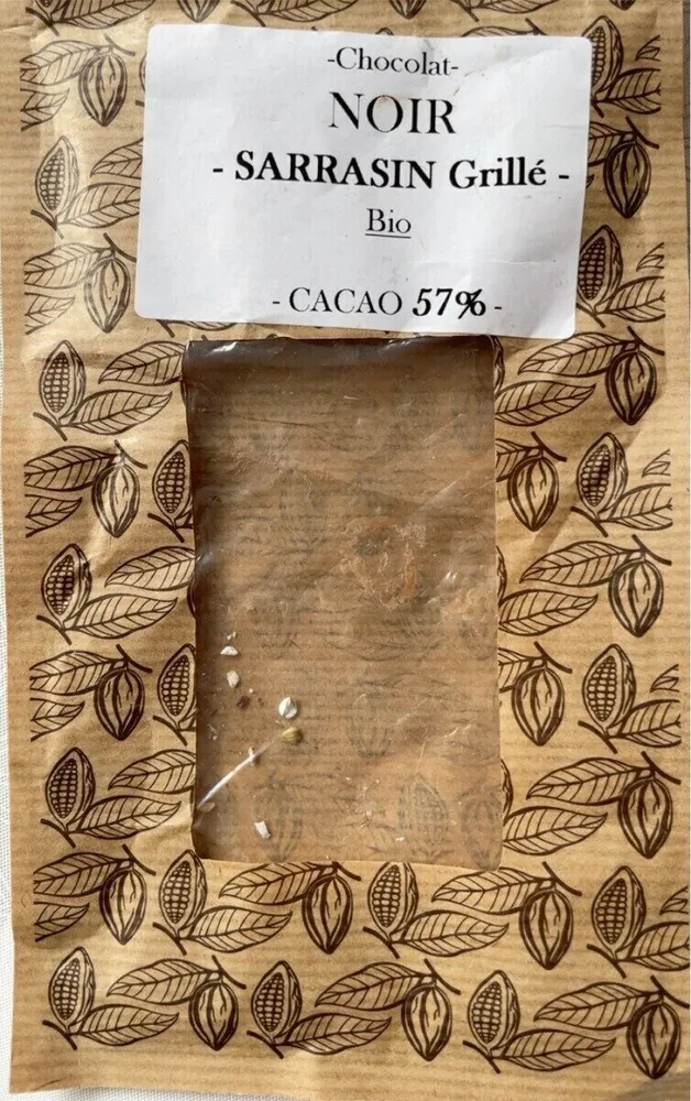 Chocolat noir sarrazin