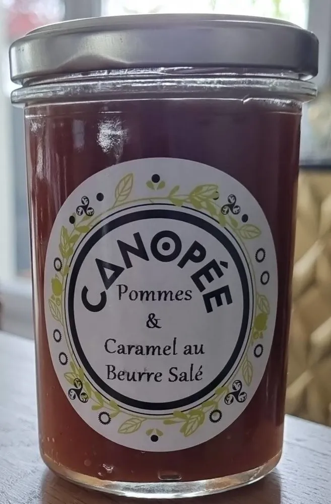 Canopée pommes et caramel beurre salé