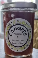 Canopée pommes et caramel beurre salé