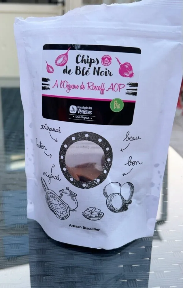Chips, de blé noir