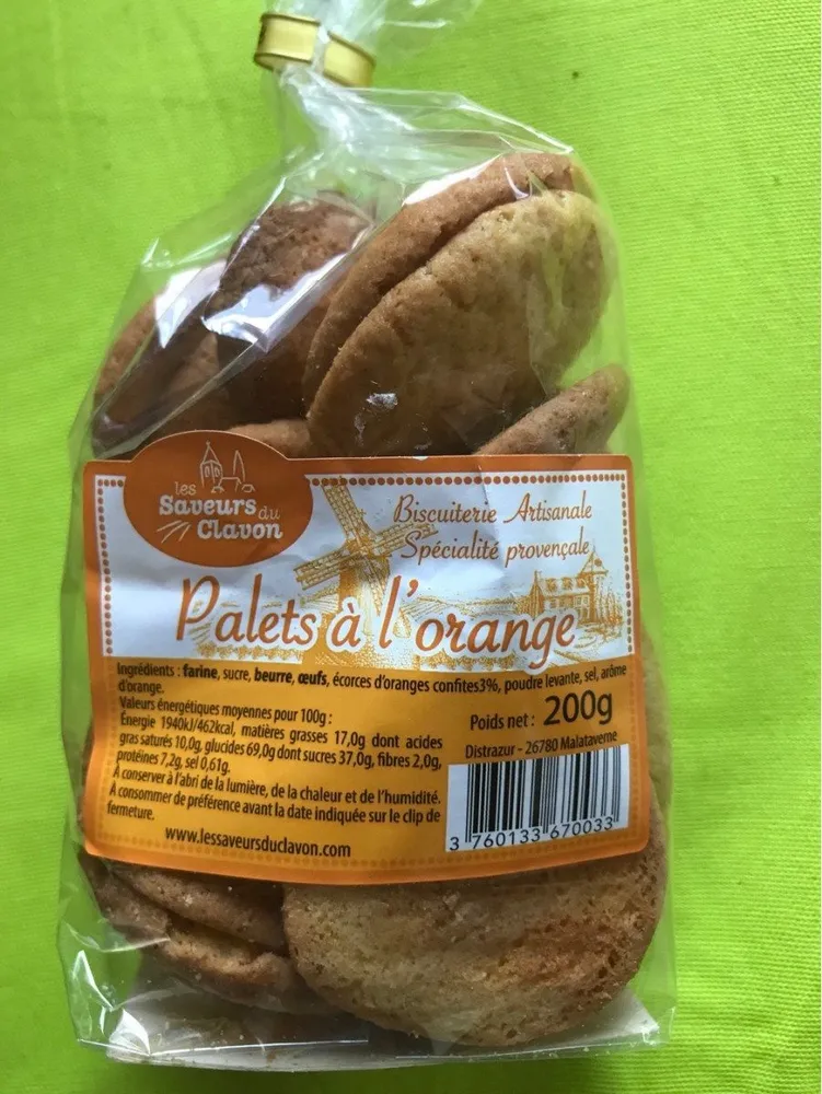 Palets à l'Orange