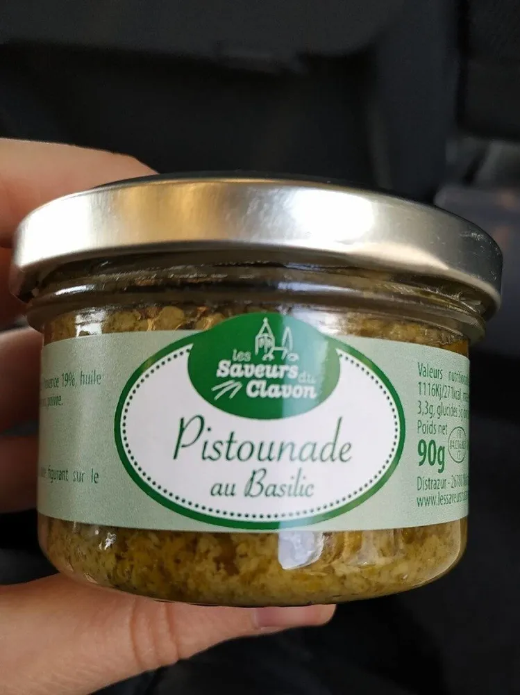Pistounade au basilic