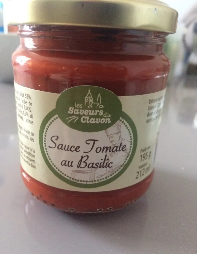 Sauce tomate au basilic