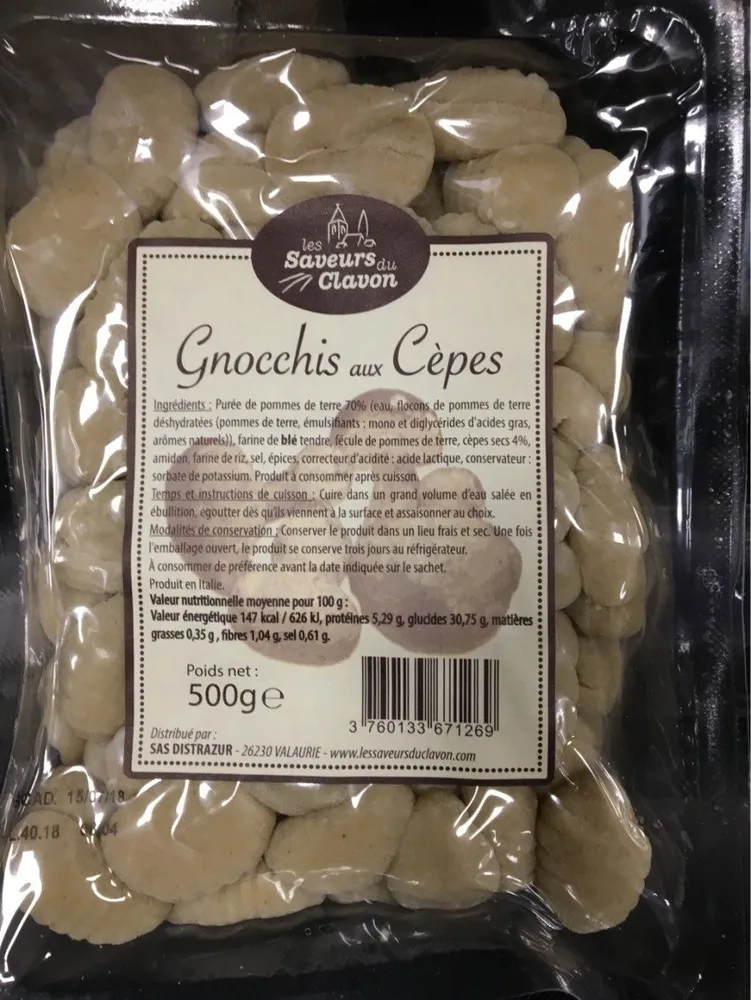 Gnocchis aux cèpes