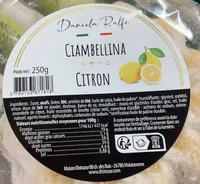 Ciambellina Citron