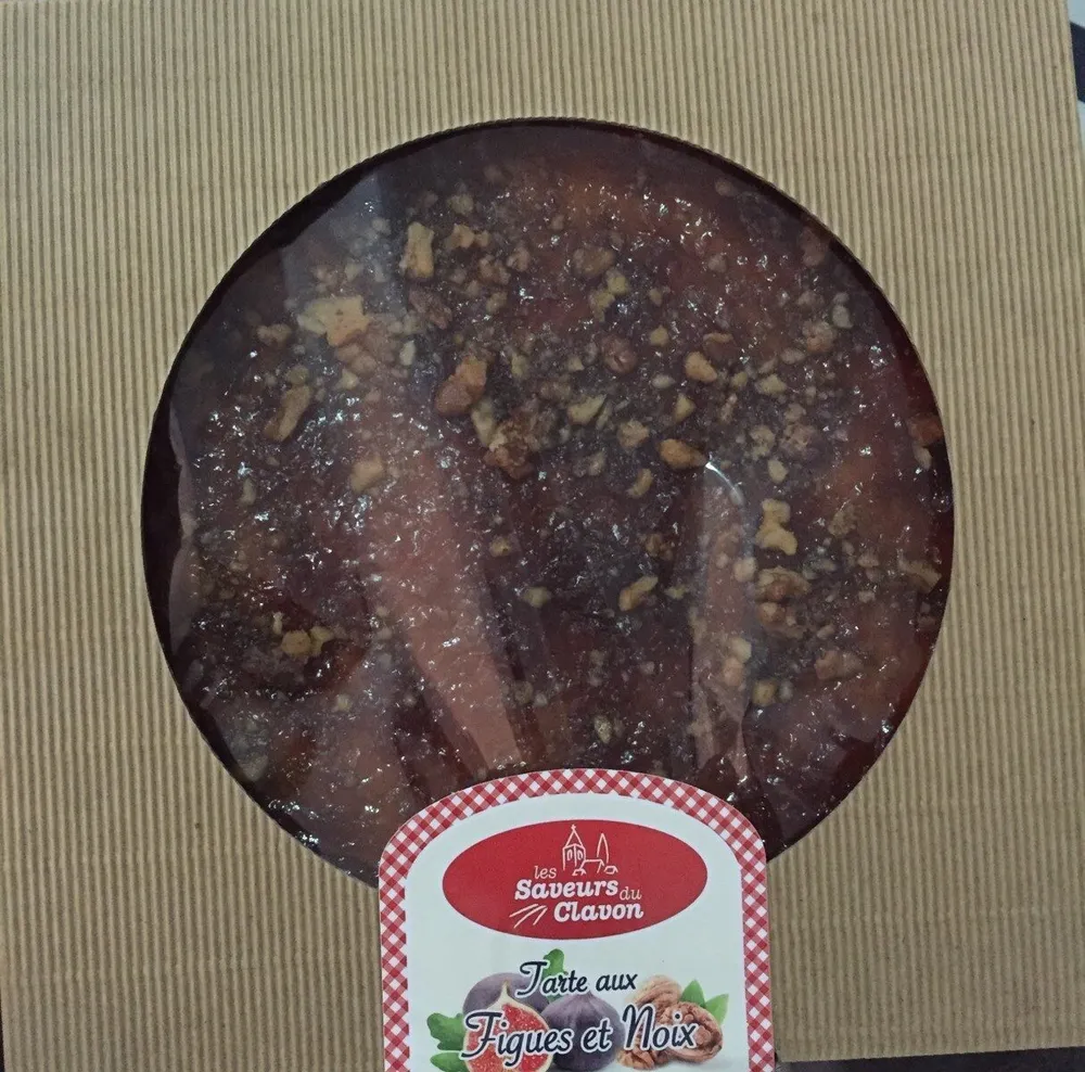 Tarte aux figues et noix