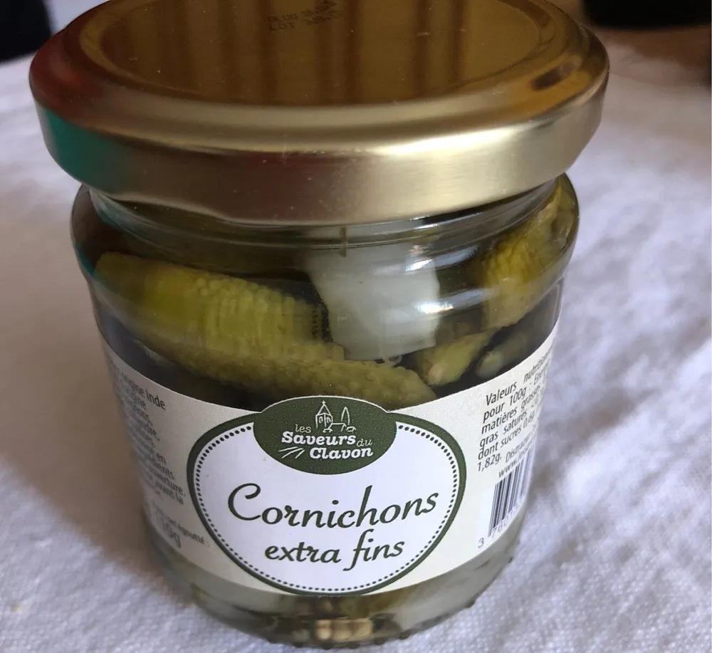Cornichons extra fins