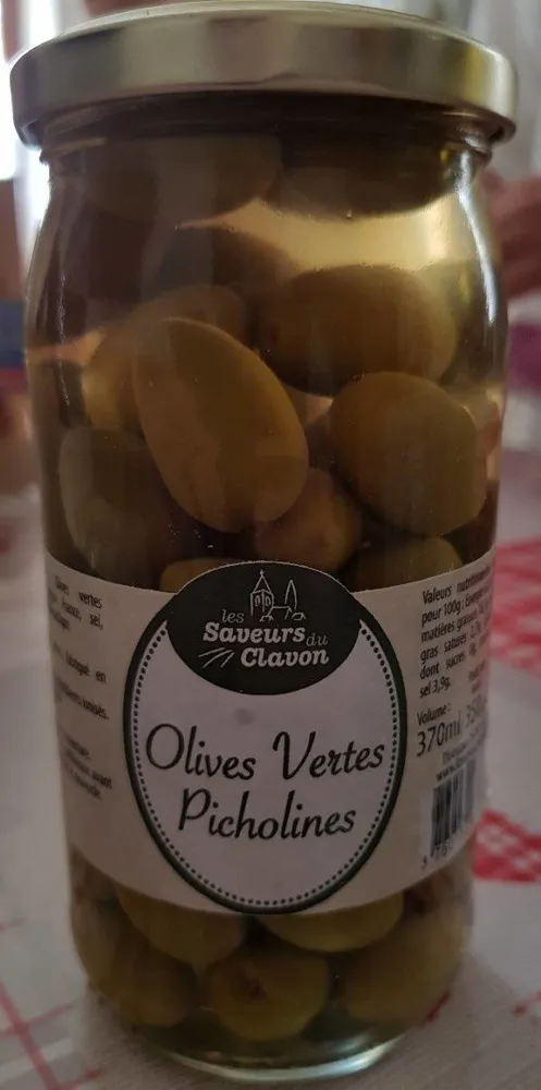 Olives Vertes Picholines