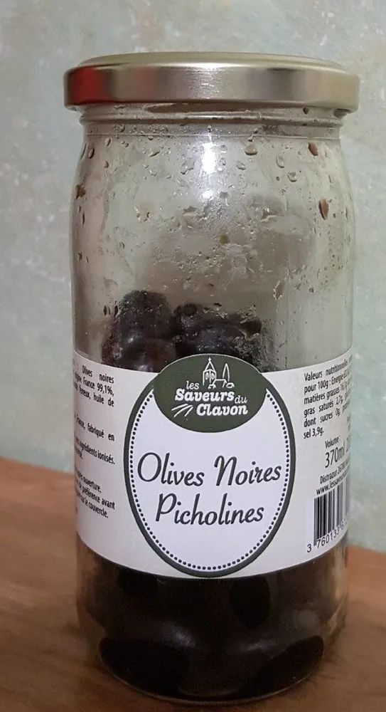 Olives Noires Picholines