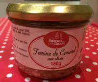 Terrine de canard aux olives