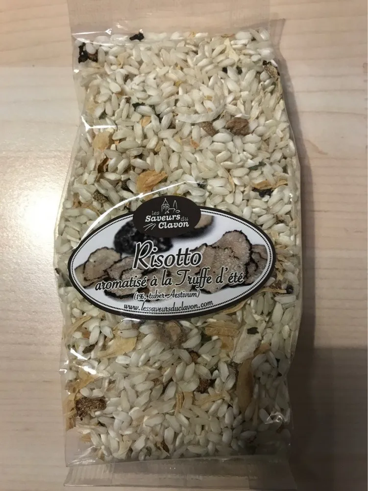 Risotto aromatisé à la truffe d'été
