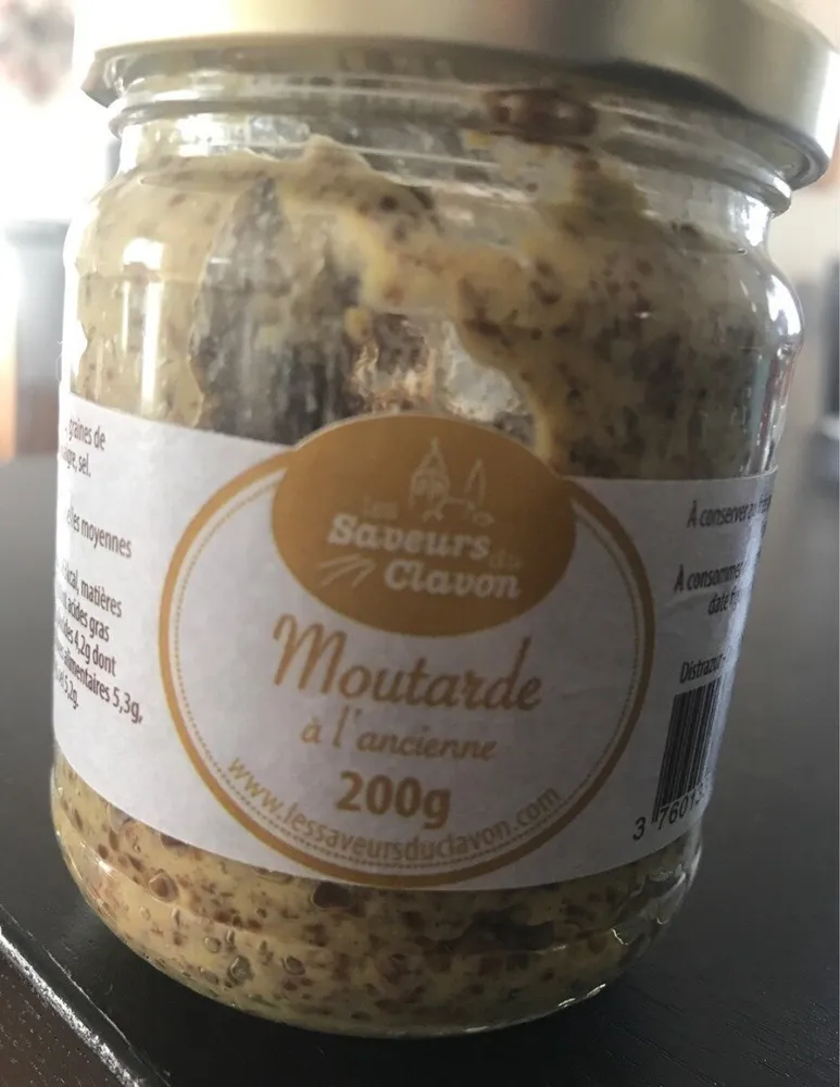 Moutarde à l'ancienne