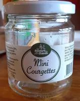 Mini courgettes
