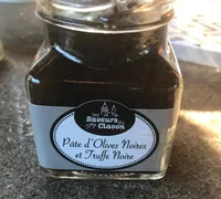 Pate d'olives noires et truffe noire