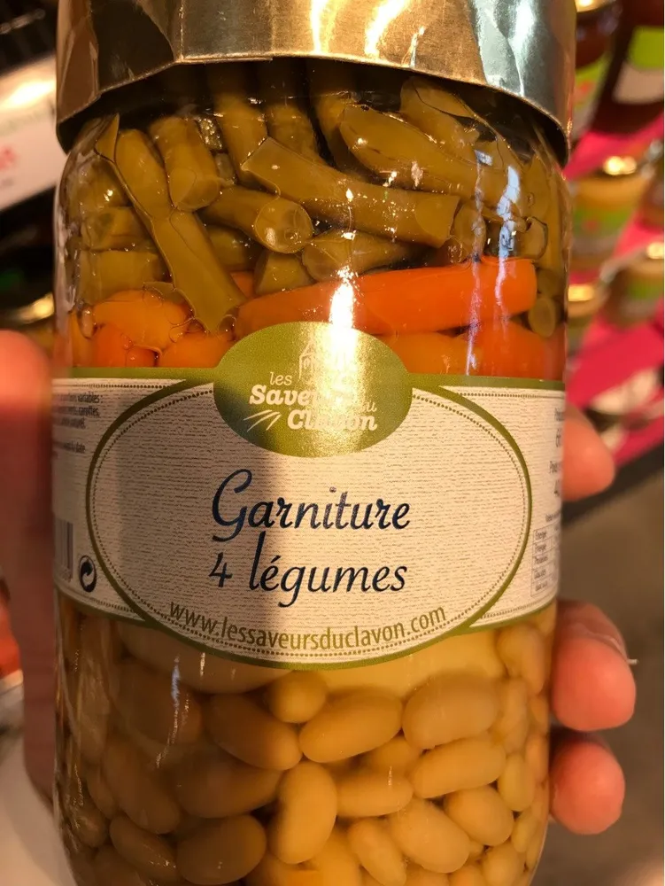 Garniture 4 legumes