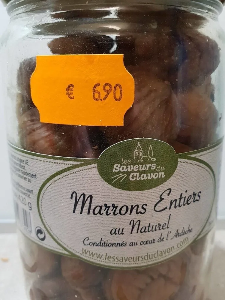 Marron entier au naturel