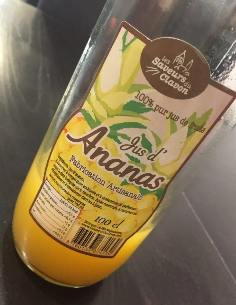 Jus d'Ananas