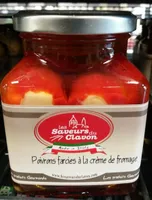 Poivrons farcies à la crème de fromage