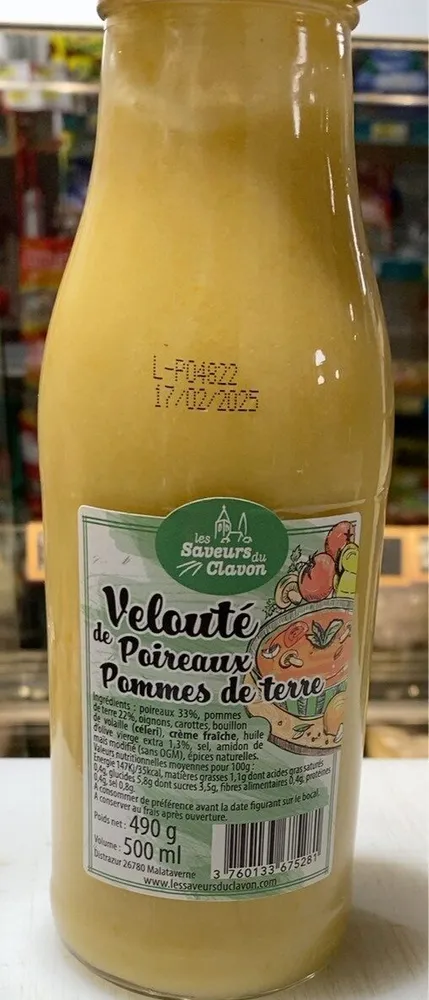 Velouté de poireaux pomme de terre