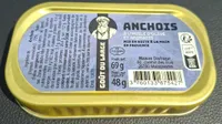 Anchois à l'huile d'olive et aromates