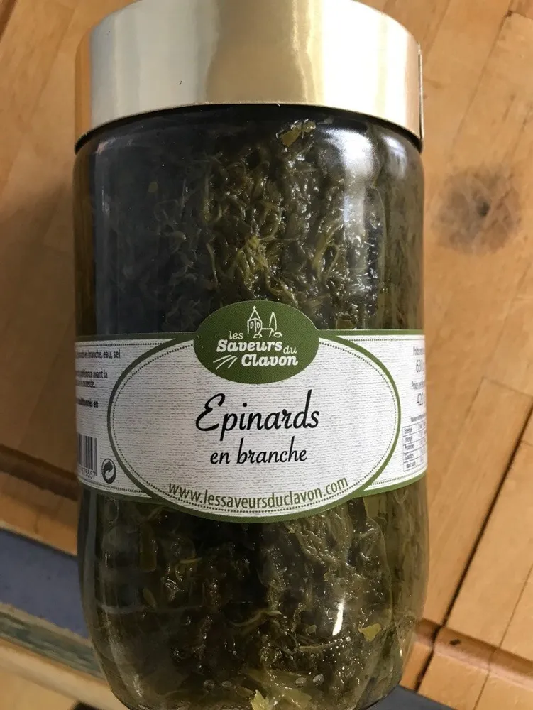 Epinards en branche