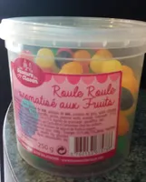 Roule roule aromatisé aux fruits