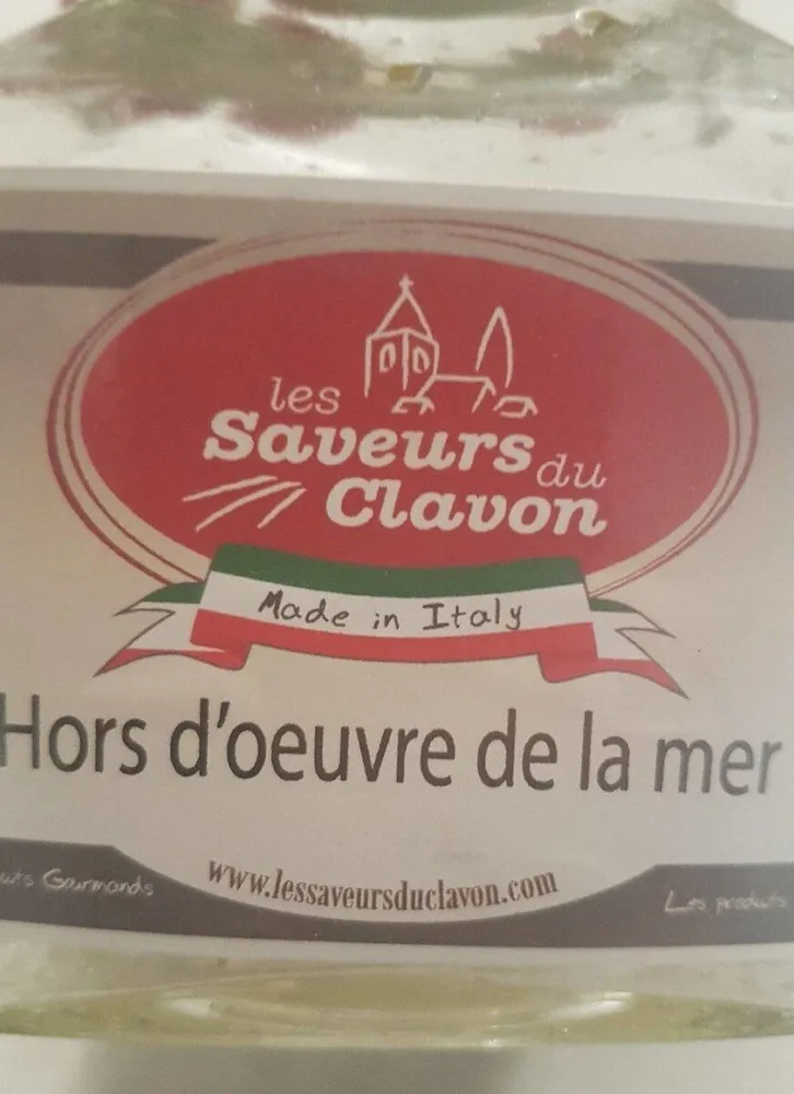 Hors d'oeuvrr de la mer