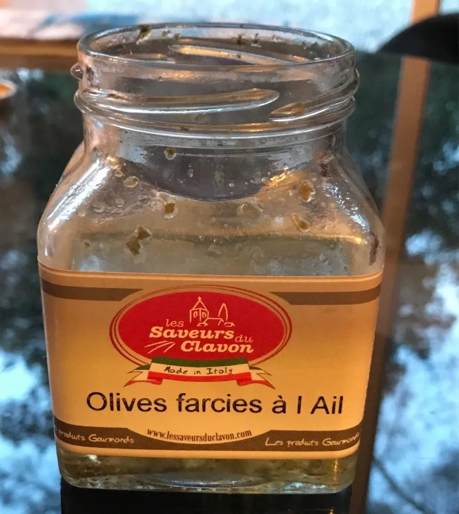 Olives farcies à l'ail