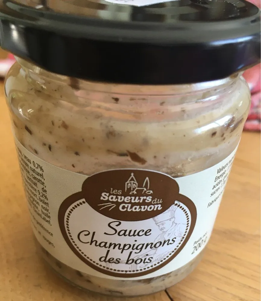 Sauce champignons des bois