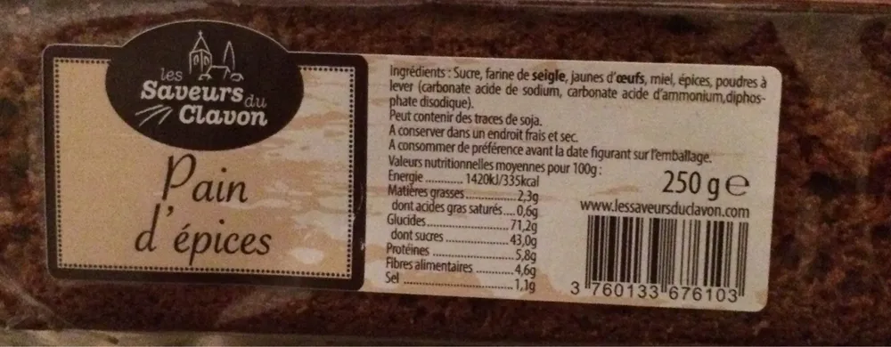 Pain d’epices
