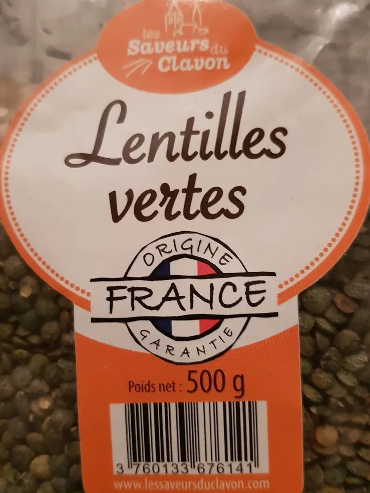 Lentilles vertes