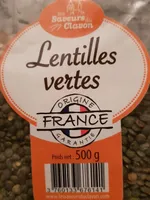 Lentilles vertes