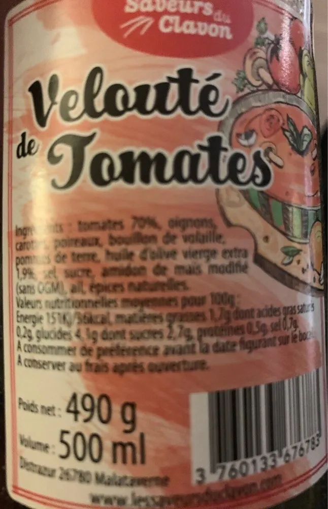 Velouté de Tomates