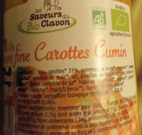 Soupe fine carottes cumin