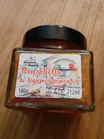 Bruschetta de légumes pimentés