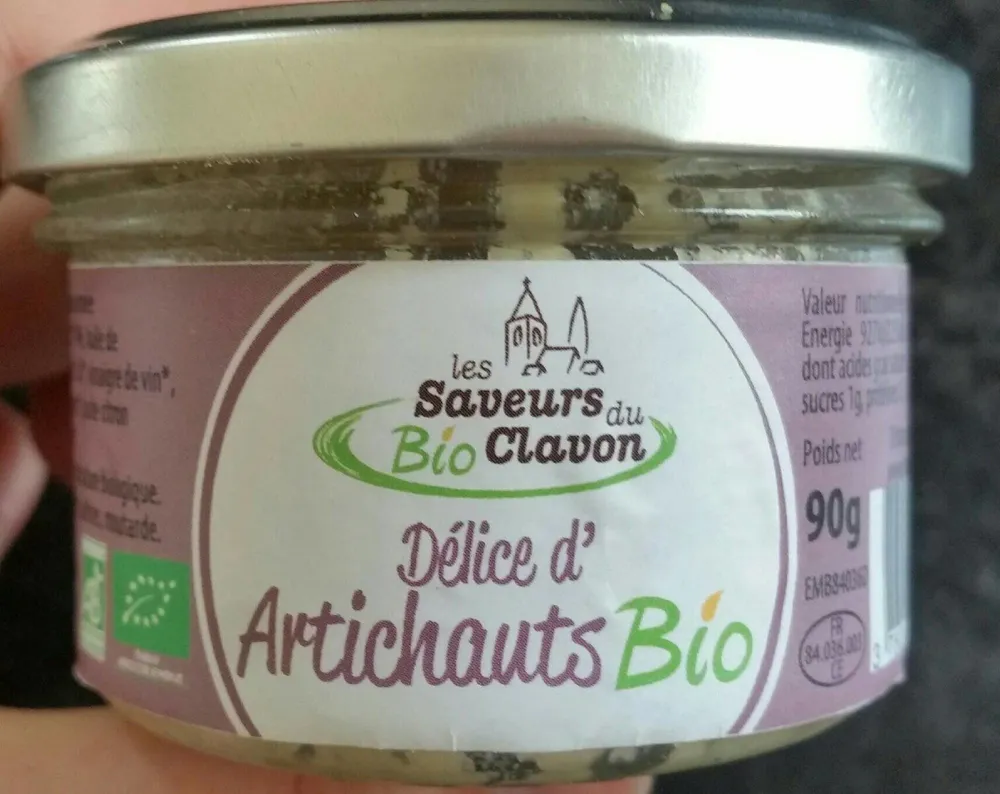 Délice d'artichauts Bio