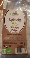 Tagliatelles bio châtaignes et cèpes