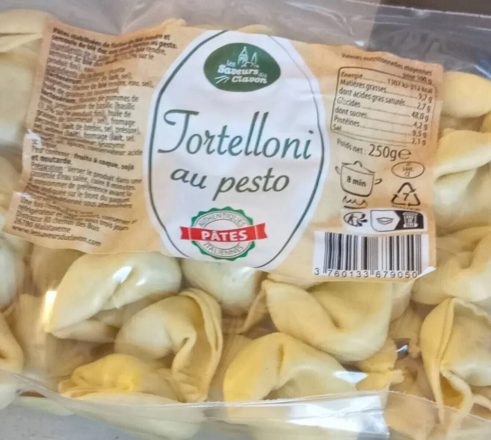 Tortellinis au pesto
