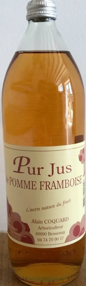 Pur Jus de Pomme Framboise