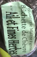 Buchette de chèvre ail et fines herbes