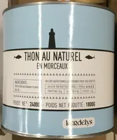 Thon au naturel en morceaux