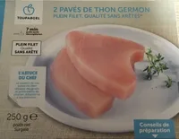 Pavés de thon germon