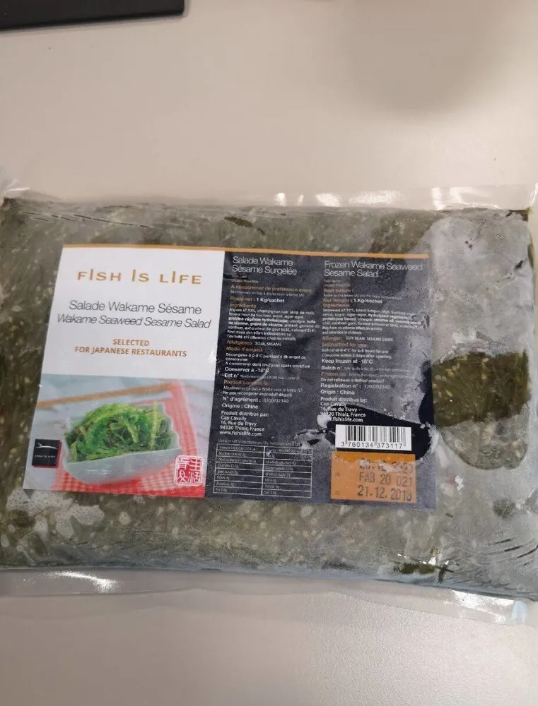 Salade Wakame sesame