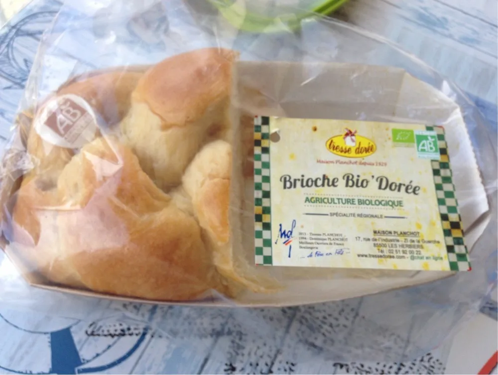 Brioche bio dorée